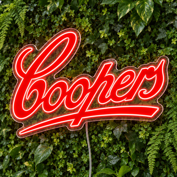 Coopers LED Neon Sign