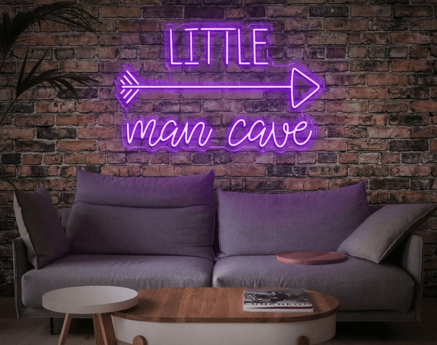 Little Man Cave LED Neon Sign - Neon Lanes