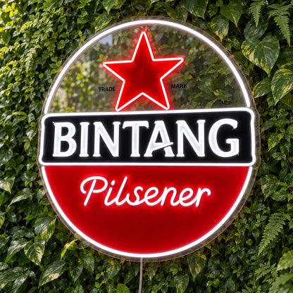 Bintang Pilsener LED Neon Sign product photo 1