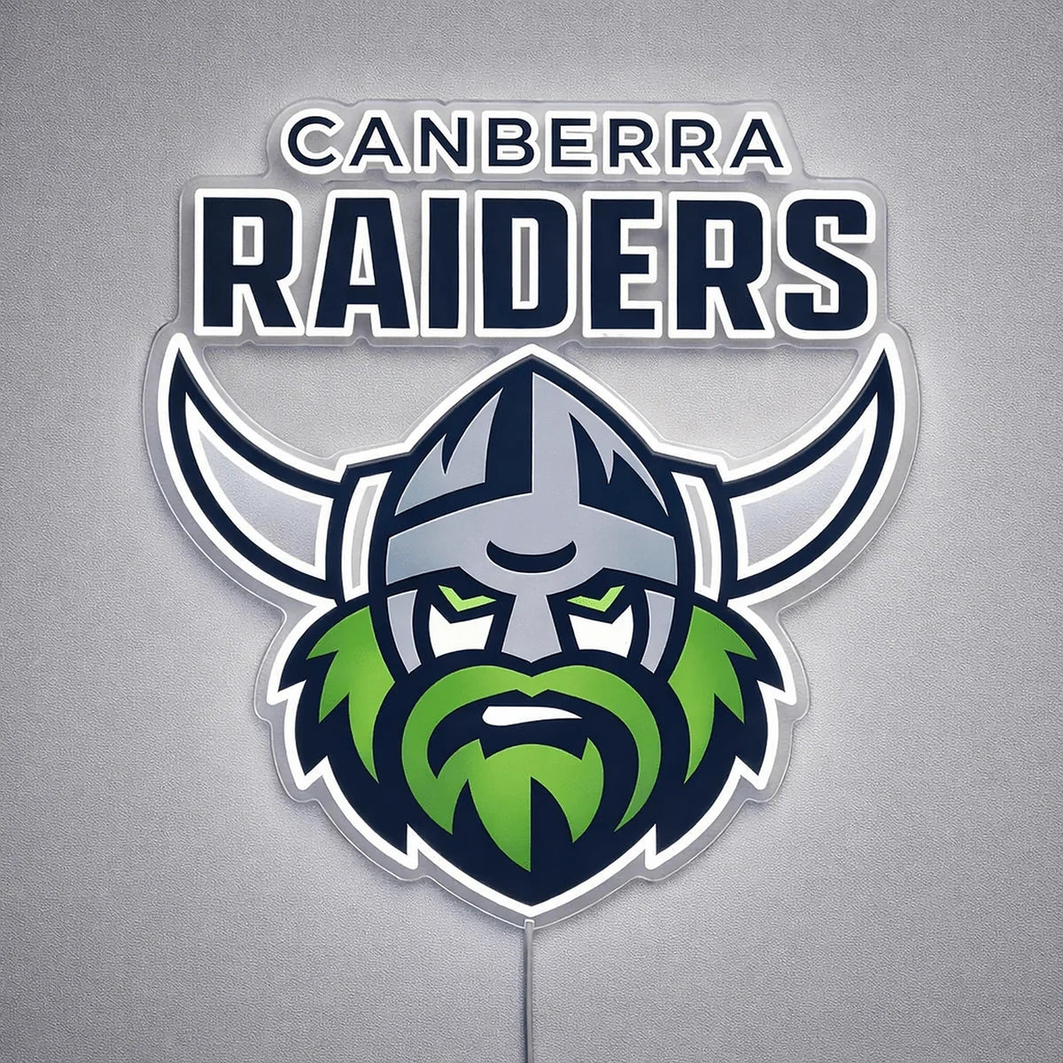 Canberra Raiders Inspired LED Neon Sign product photo 1