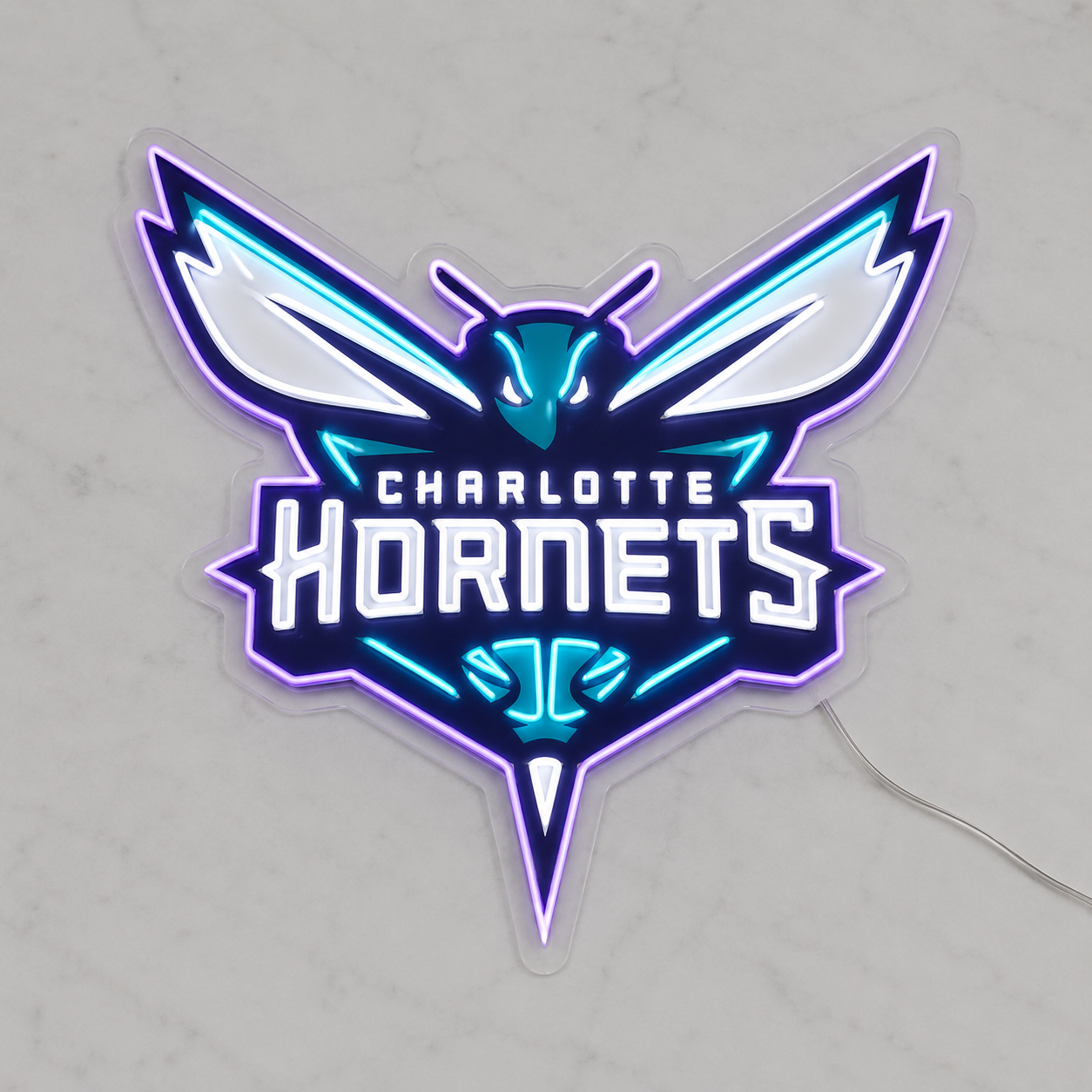 Charlotte Hornets LED Neon Sign
