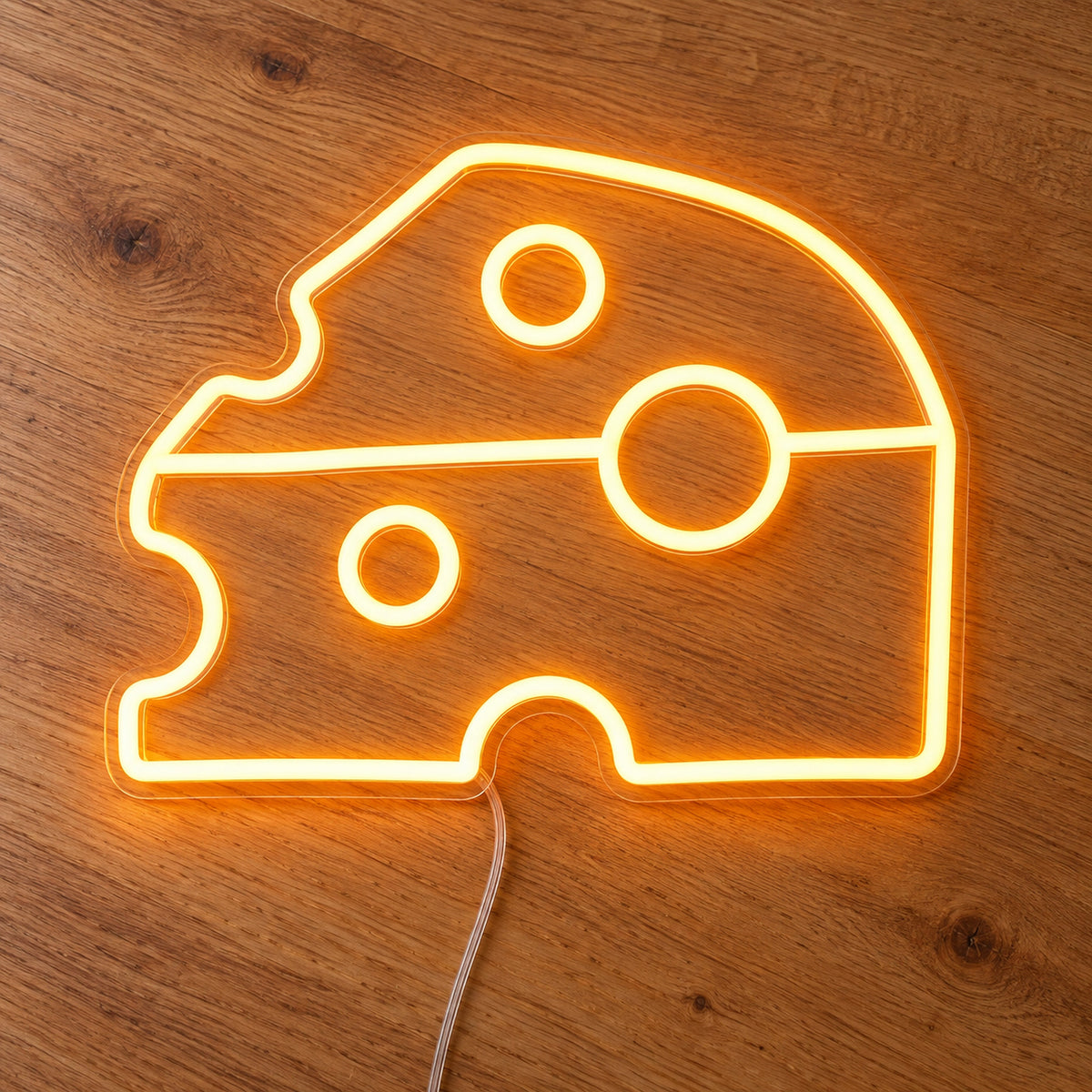 Cheese Block LED Neon Light Sign product photo 2