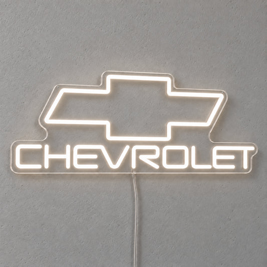 Chevrolet outline LED Neon Sign product photo 1