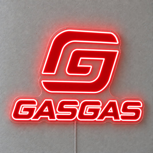 GasGas Logo LED Neon Sign product photo 1