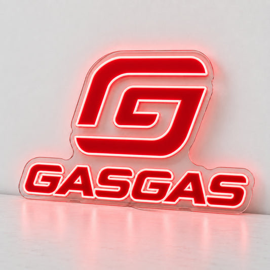 GasGas Logo LED Neon Sign product photo 2