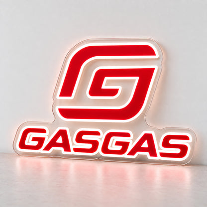 GasGas (Red) LED Neon Sign product photo 2