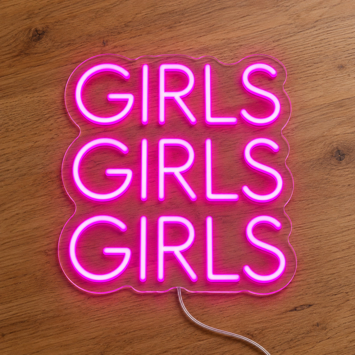 Girls LED Neon Sign product photo 2