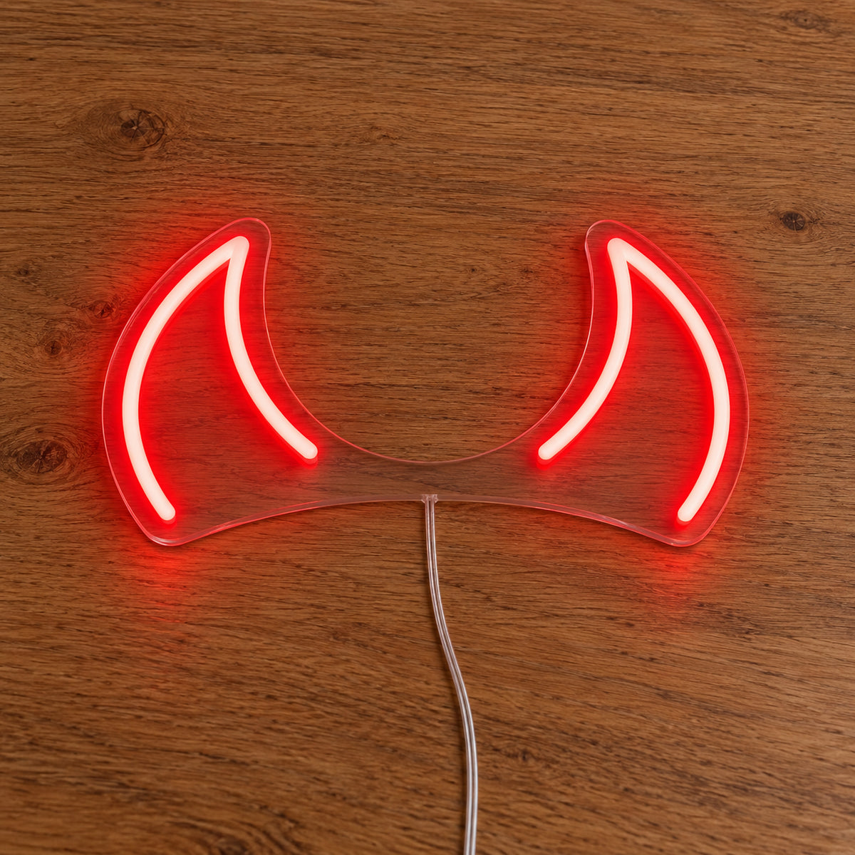 Horns LED Neon Light Sign product photo 2