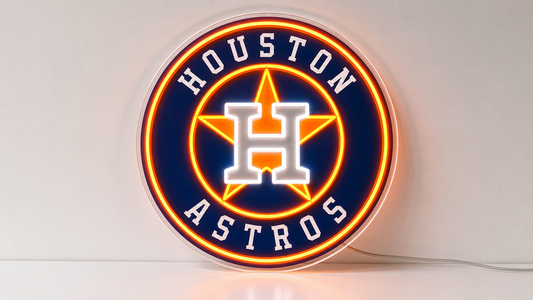 Houston Astros LED Neon Sign