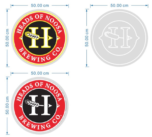 Custom Design: Heads of Noosa Brewing Co