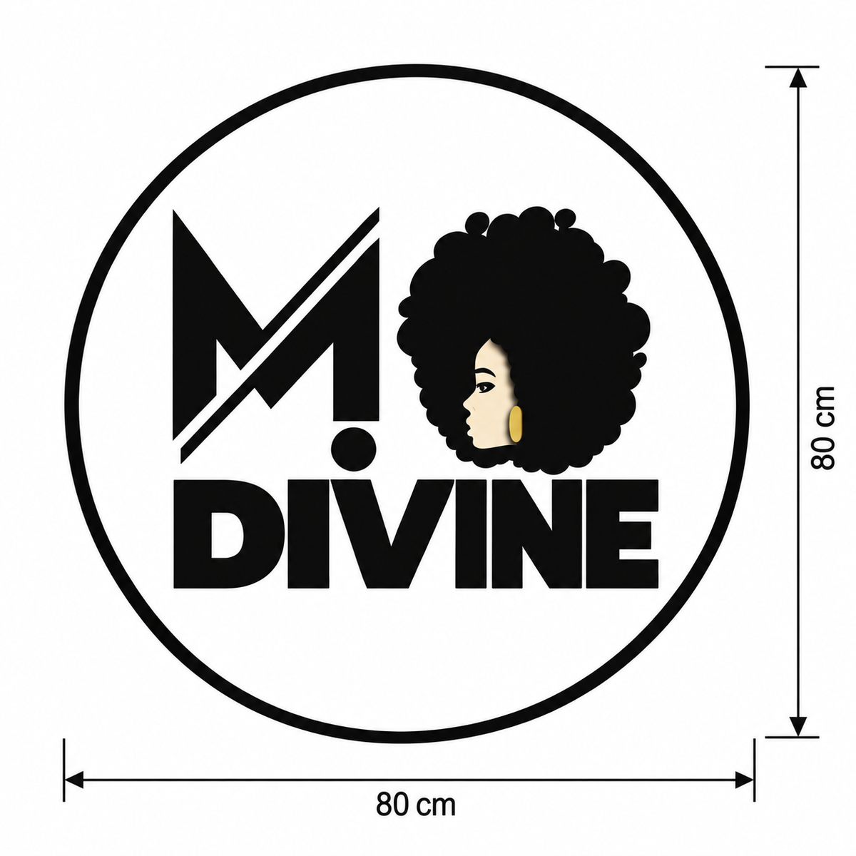 Custom designs: M DIVINE