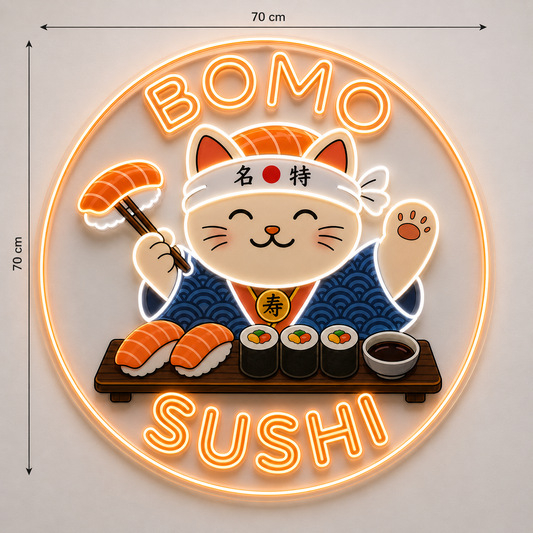 Custom design: Bomo Sushi