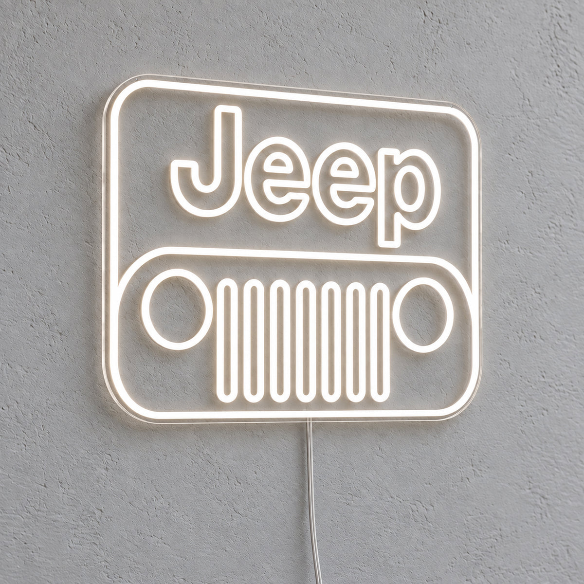 Jeep Grille LED Neon Sign product photo 1