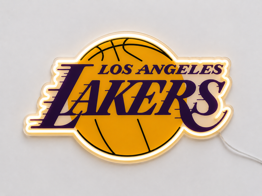 LA Lakers LED Neon Sign