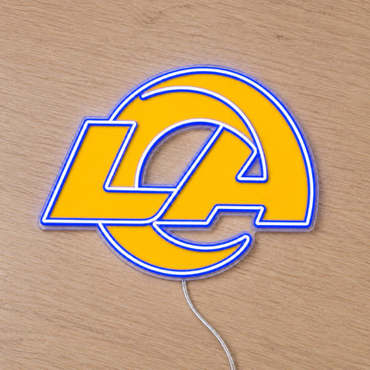 LA Rams LED Neon Sign product photo 2