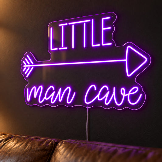 Little Man Cave LED Neon Sign product photo 1