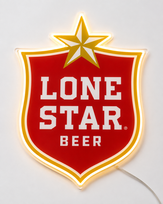 Lone Star Beer LED Neon Sign