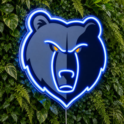 Memphis Grizzlies LED Neon Sign product photo 1