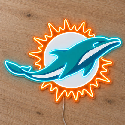 Miami Dolphins LED Neon Sign product photo 2