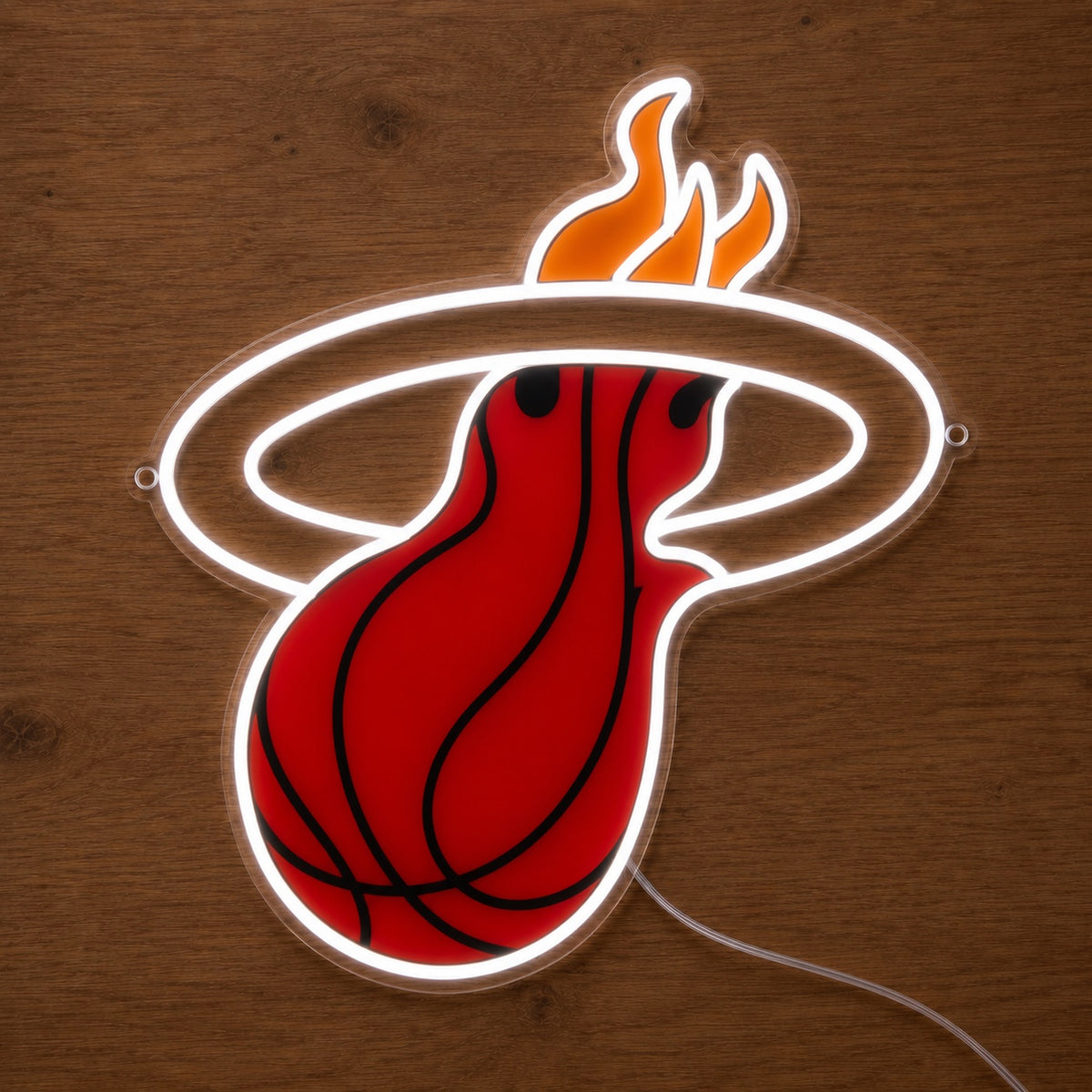 Miami Heat LED Neon Sign product photo 2
