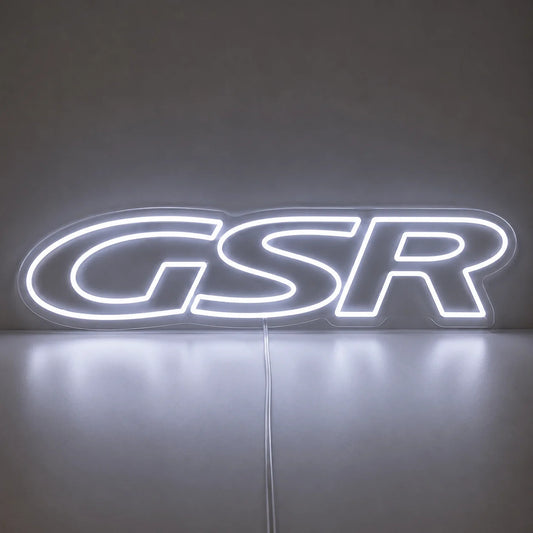 Mitsubishi Lancer Evolution GSR Inspired LED Neon Sign product photo 1
