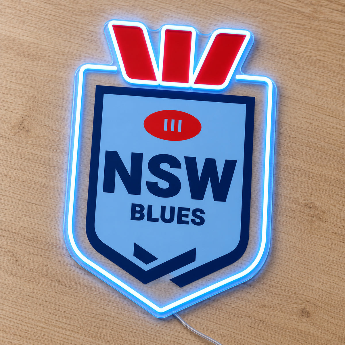 NSW Blues (Shield) LED Neon Sign product photo 2