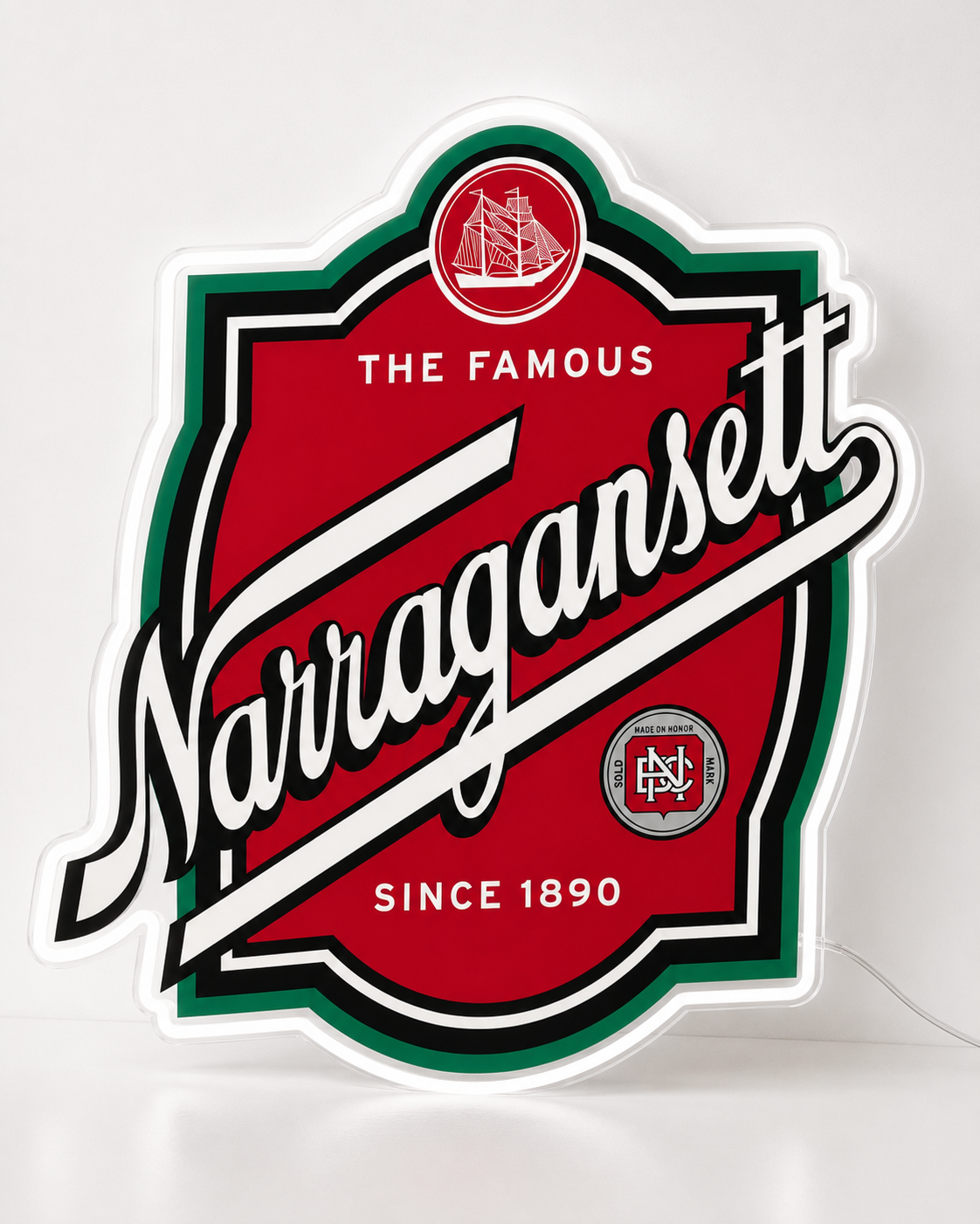Narragansett LED Neon Sign