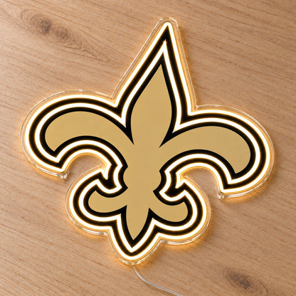 New Orleans Saints LED Neon Sign product photo 2