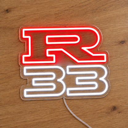 Nissan R33 LED Neon Sign product photo 2