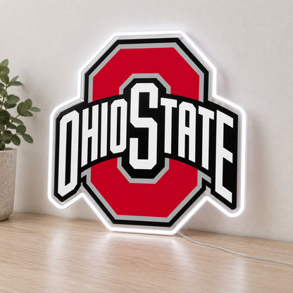 Ohio State LED Neon Sign product photo 2