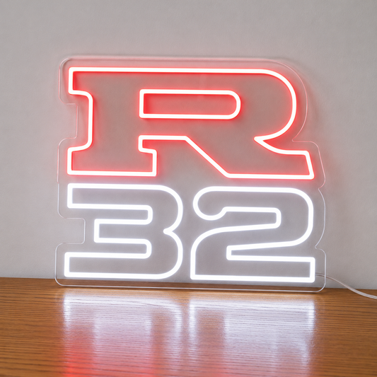 Nissan R32 LED Neon Sign - Neon Lanes