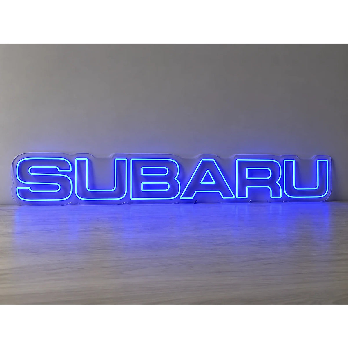 Subaru Logo Inspired LED Neon Sign product photo 1