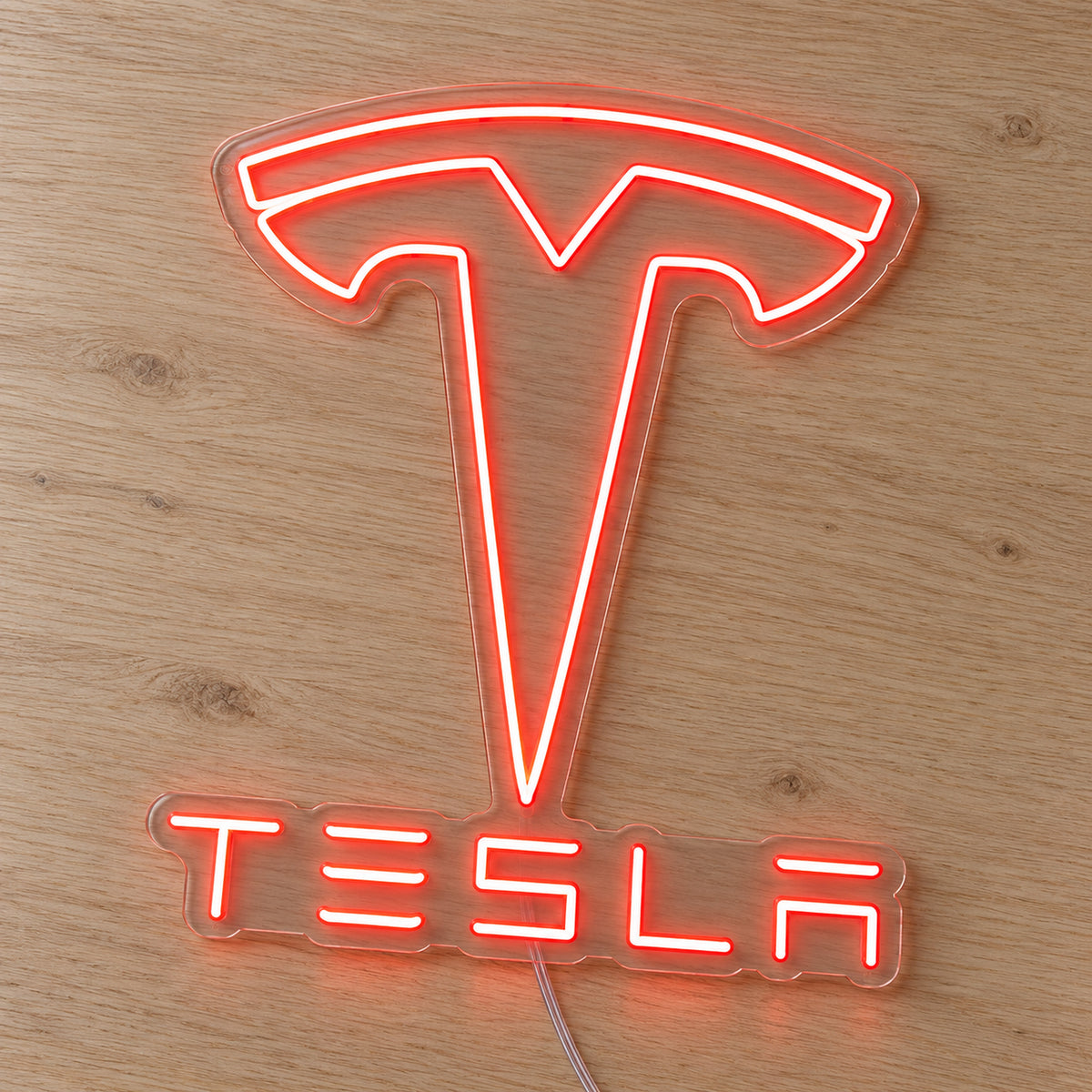 Tesla LED Neon Sign product photo 2