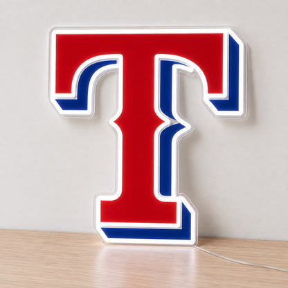 Texas Rangers LED Neon Sign product photo 2