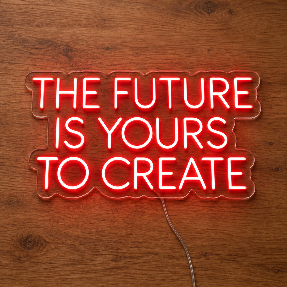 The Future Is Yours To Create LED Neon Sign product photo 2