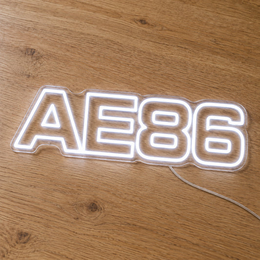 Toyota AE86 LED Neon Sign product photo 2