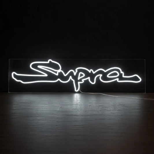 Toyota Supra Logo Neon Sign product photo 1