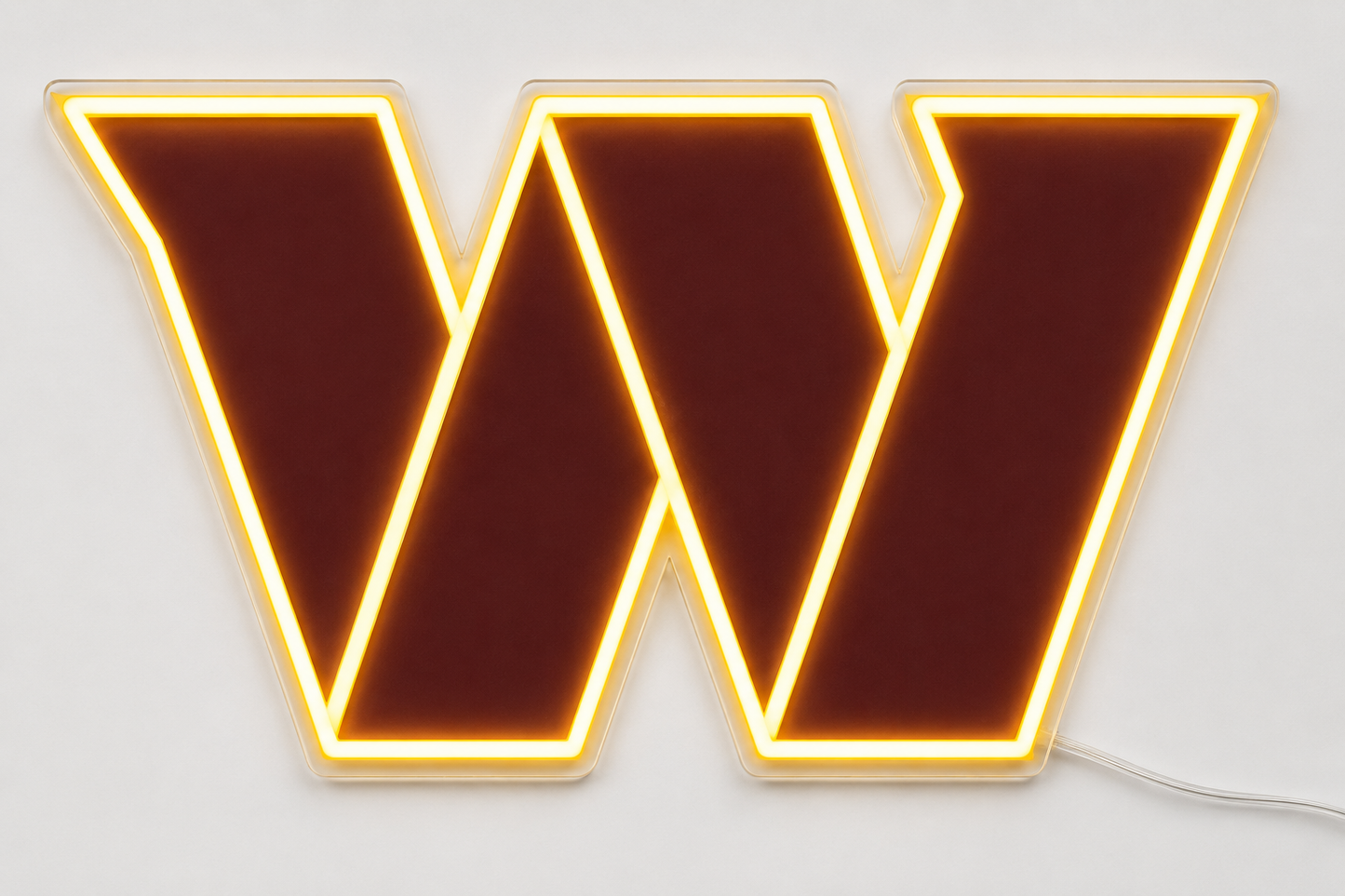 Washington Commanders LED Neon Sign
