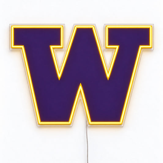 Washington Huskies LED Neon Sign product photo 1