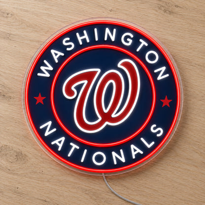 Washington Nationals LED Neon Sign product photo 2