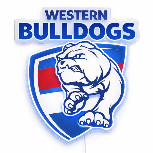 Western Bulldogs Neon Sign product photo 1