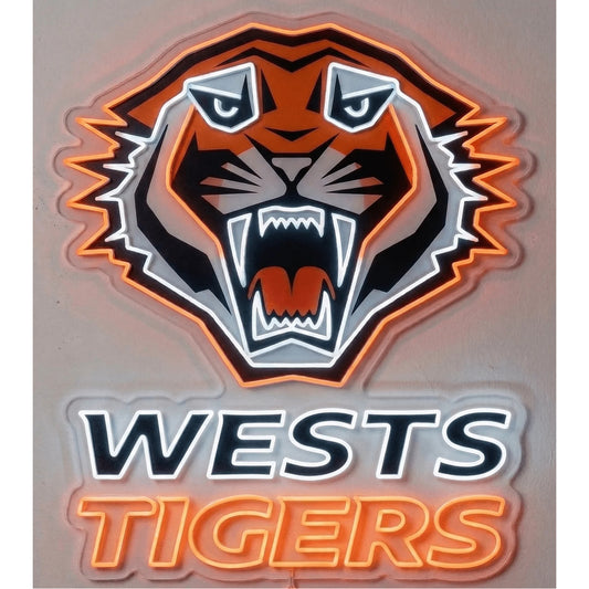 Wests Tigers Neon Sign product photo 1
