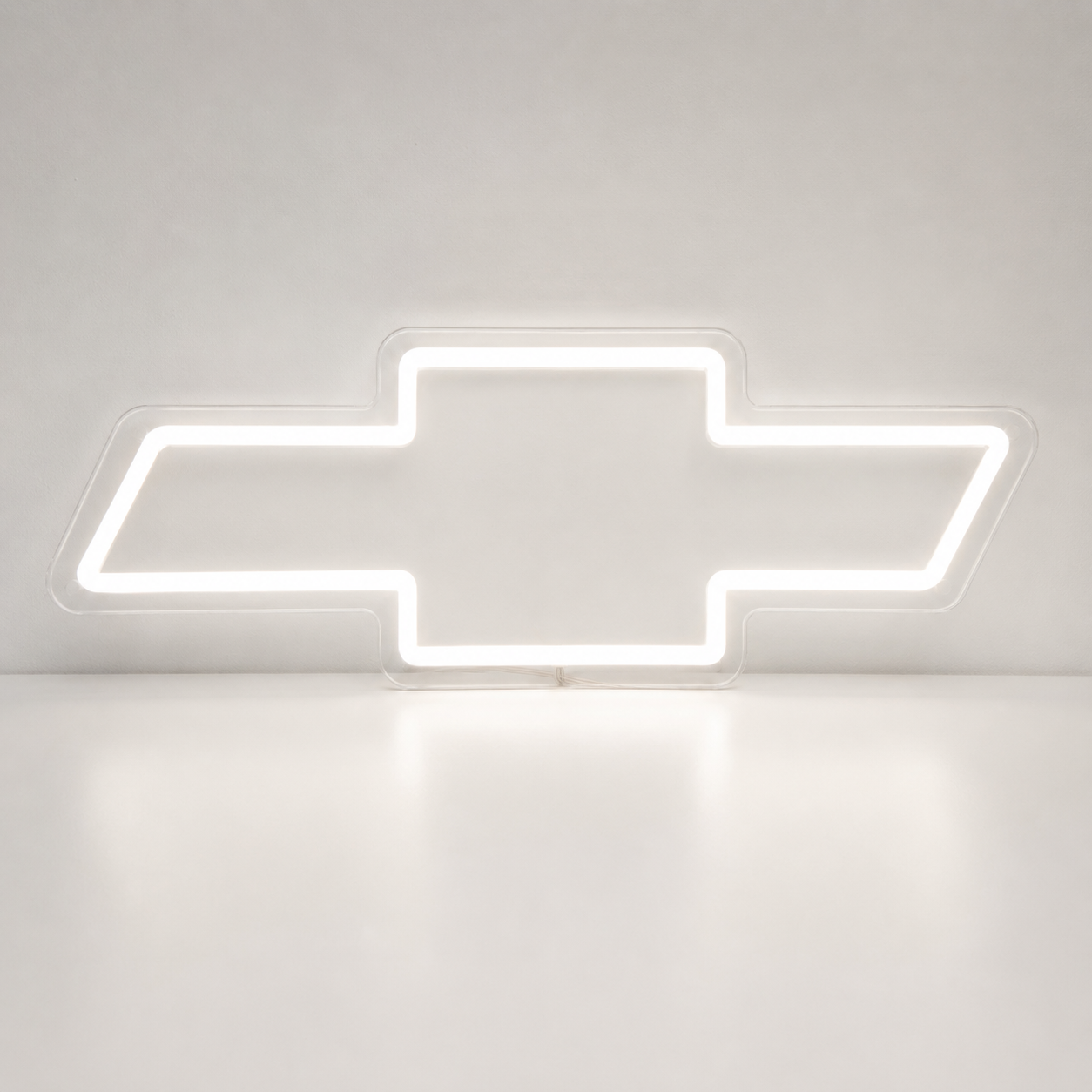 Chevrolet (White) LED Neon Sign
