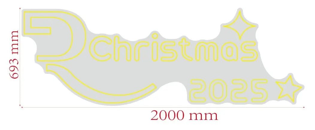 Custom: Christmas 2025 - Neon Lanes