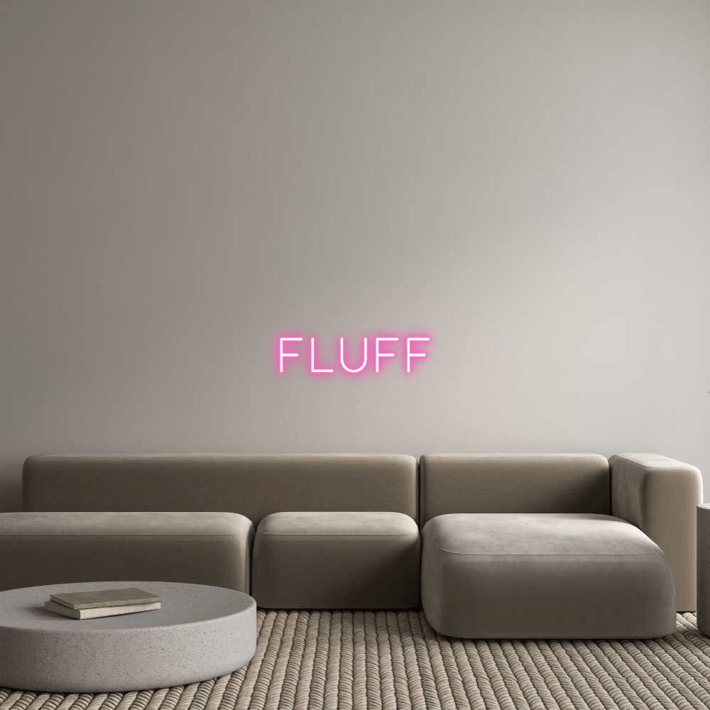 Custom Design: Fluff - Neon Lanes