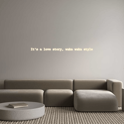 Custom Design: It's a love sto... - Neon Lanes