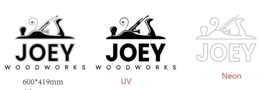Custom Design: Joey Woodworks - Neon Lanes