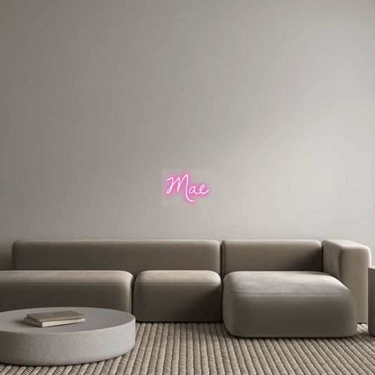 Custom Design: Mae - Neon Lanes