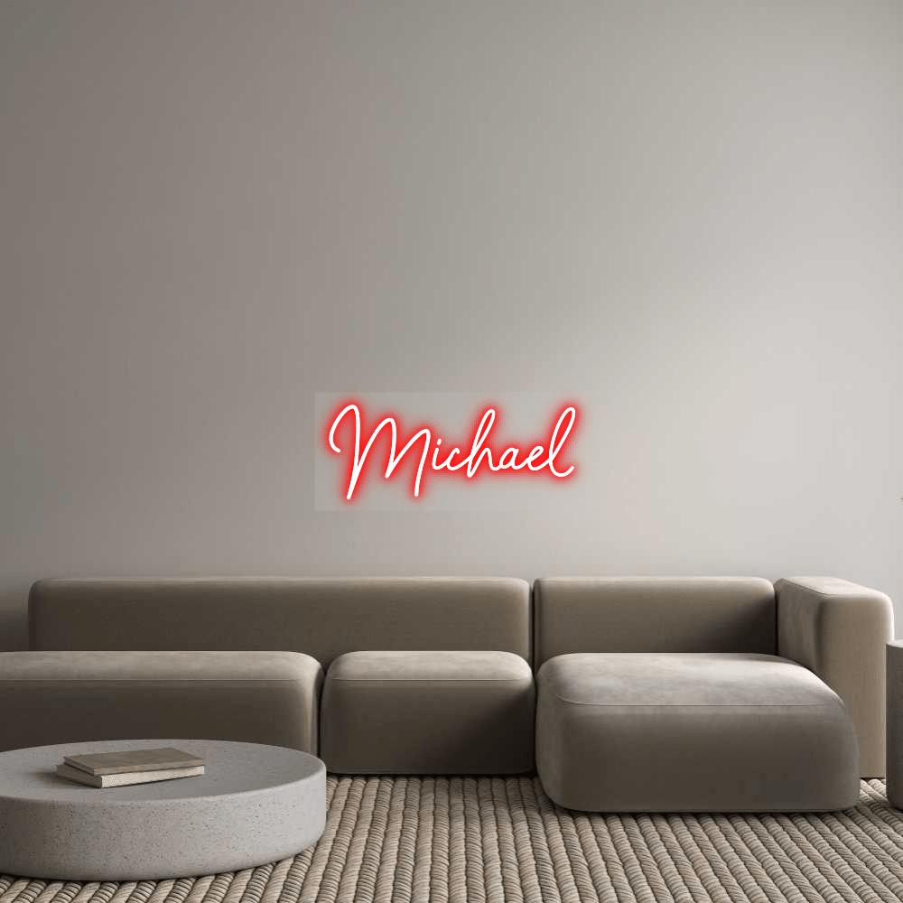 Custom Design: Michael - Neon Lanes