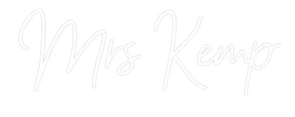 Custom Design: Mrs Kemp - Neon Lanes